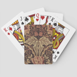 William Morris Honeysuckle Classic English Art Casinokort