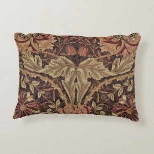 William Morris Honeysuckle Classic English Art Prydnadskudde
