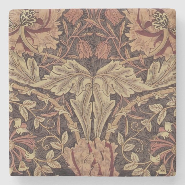 William Morris Honeysuckle Classic English Art Stenunderlägg (Framsidan)