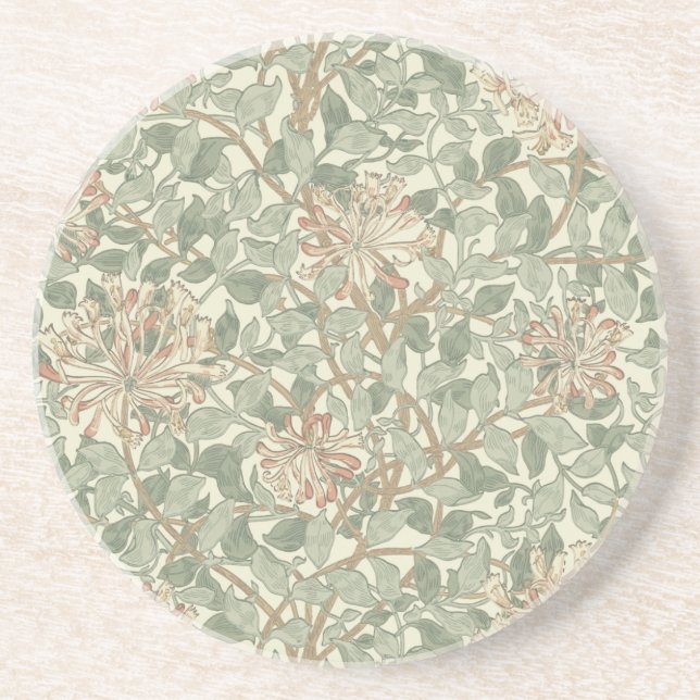 William Morris Honeysuckle Flower Tapet Underlägg (Framsidan)