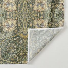 William Morris Honeysuckle Golden Grönt Design