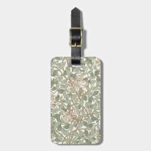 William Morris Honeysuckle Grön Blommig Bagagebricka