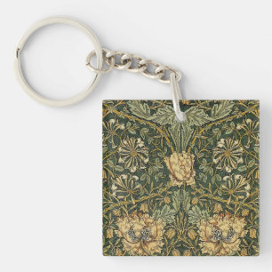 William Morris Honeysuckle Grönt Blommigt