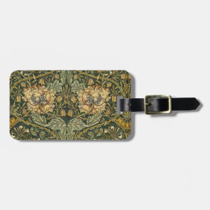 William Morris Honeysuckle Grönt Blommigt Bagagebricka