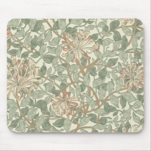 William Morris Honeysuckle Grönt Blommigt Musmatta