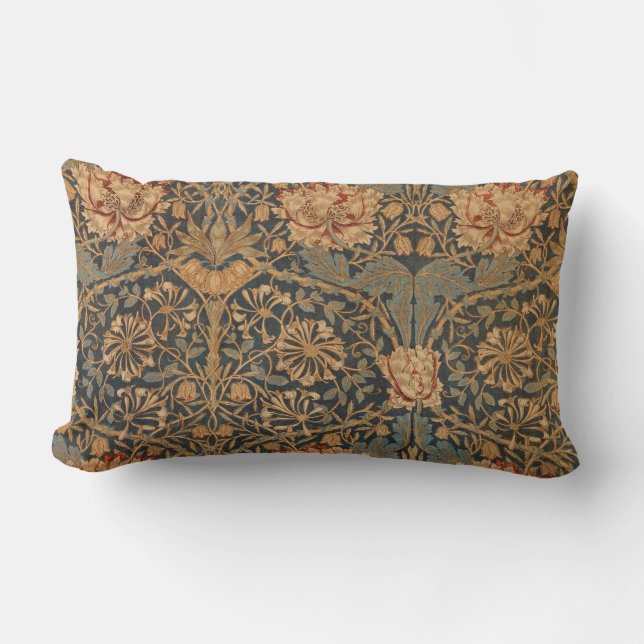 William Morris Honeysuckle Rik Papperstapet Lumbarkudde (Framsida)