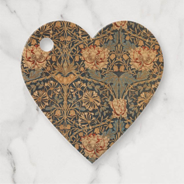 William Morris Honeysuckle Rik Tapet Gåvor Etiketter (Framsida)