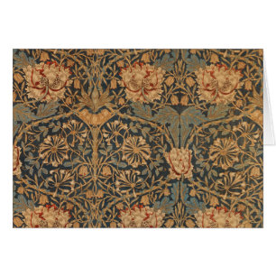 William Morris Honeysuckle Rik Tapet Hälsningskort