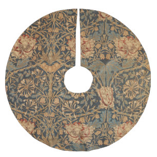 William Morris Honeysuckle Rik Tapet Julgransmatta Borstad Polyester