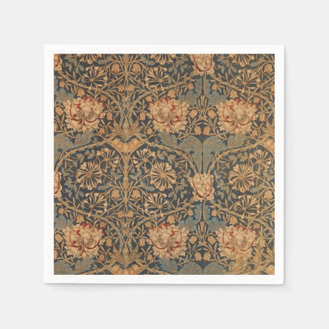William Morris Honeysuckle Rik Tapet Pappersservett (Framsidan)