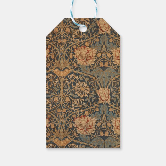 William Morris Honeysuckle Rik Tapet Presentetikett (Framsidan)
