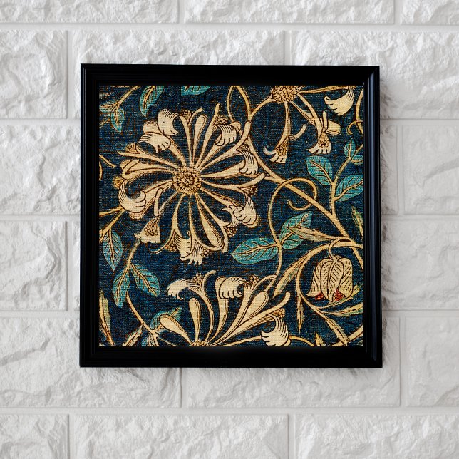 William Morris Honeysuckle Tapestry Dekorativ kudd Fototryck (Skapare uppladdad)