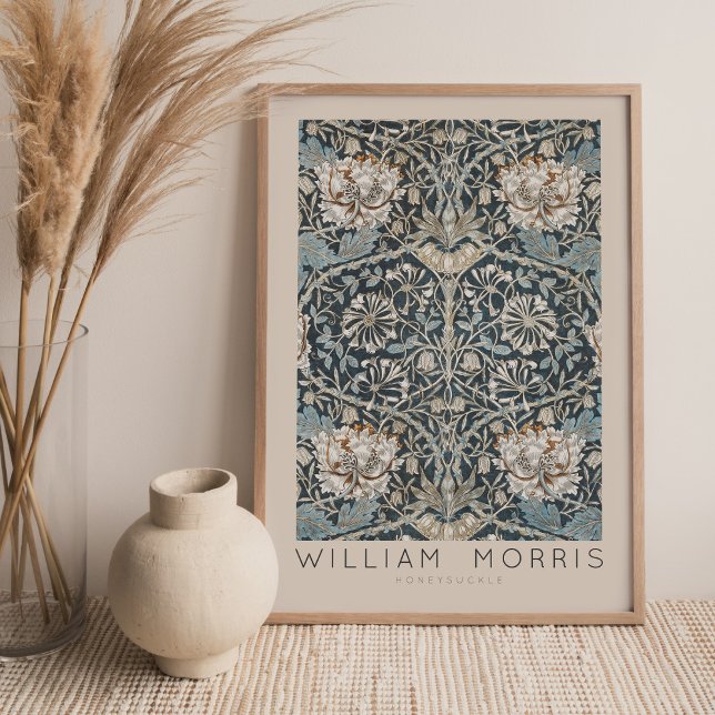 William Morris Honeysuckle Wall Art Print Poster (Skapare uppladdad)