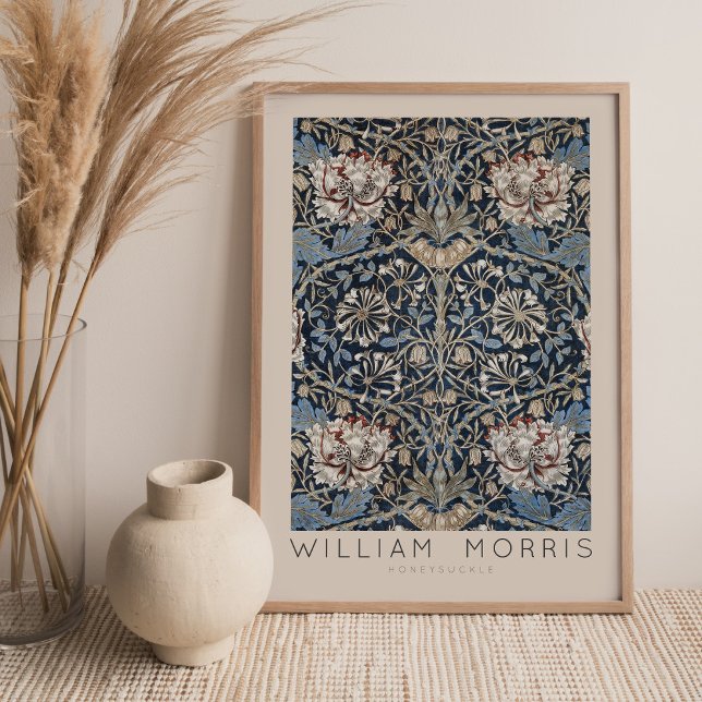 William Morris Honeysuckle Wall Art Print Poster (Skapare uppladdad)