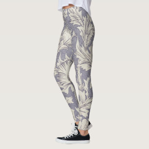 William Morris Horn Poppy Classic Blommigt Leggings