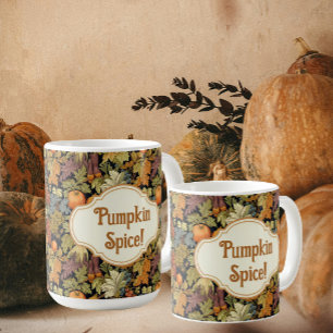William Morris Höst Pumpa Kryddad Personlig Kaffemugg