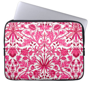 William Morris Hyacint Print, Burgundy and Rosa Laptop Fodral