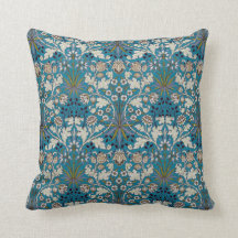 William Morris Hyacint Skriv ut blått vintage