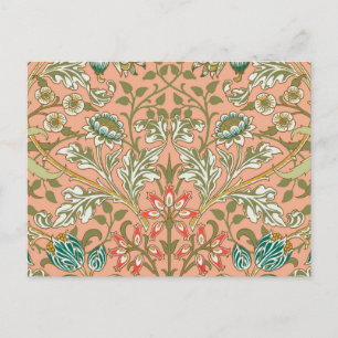 William Morris Hyacinth Flower Ro Art Vykort