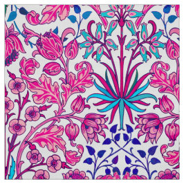William Morris hyacinttryck, Fuchsia rosa Tyg