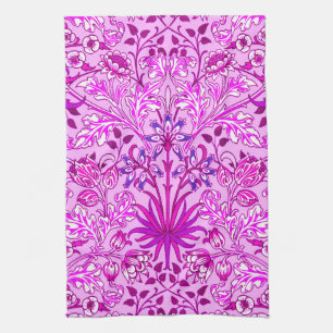 William Morris hyacinttryck, lavendel och Violet Kökshandduk