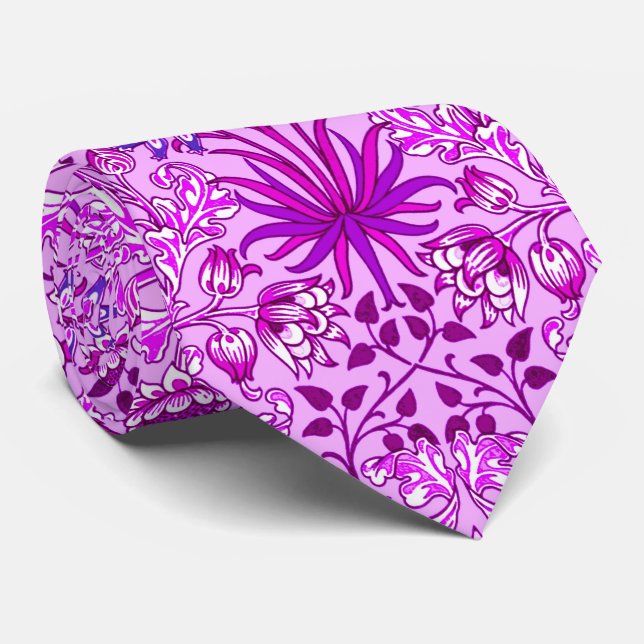 William Morris hyacinttryck, lavendel och Violet Slips (Rullad)