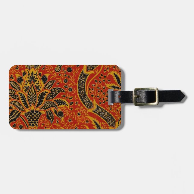 William Morris India Red Blommigt Bagagebricka (Horisontell Framsida)