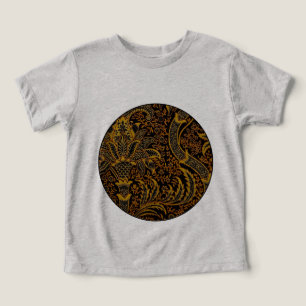 William Morris India Red Blommigt Tee