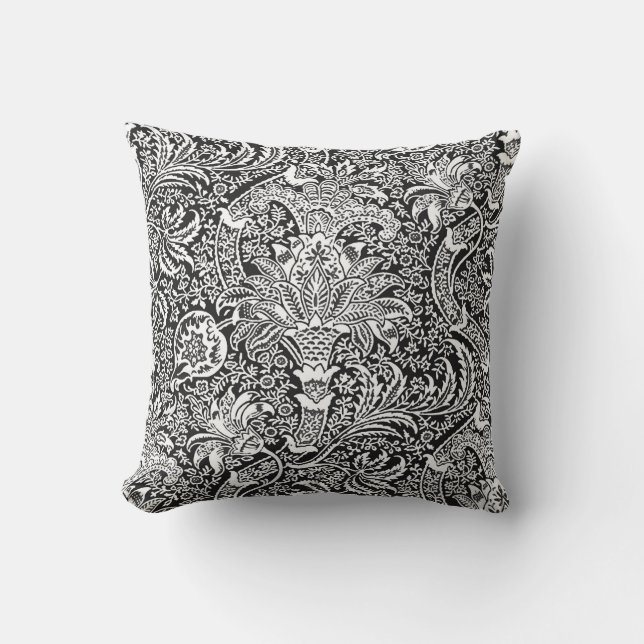 William Morris Indian, Black and White Kudde (Framsida)