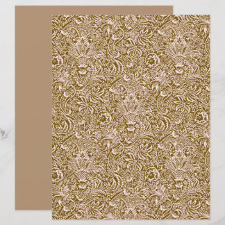 William Morris Indian, Taupe Tan och Beige