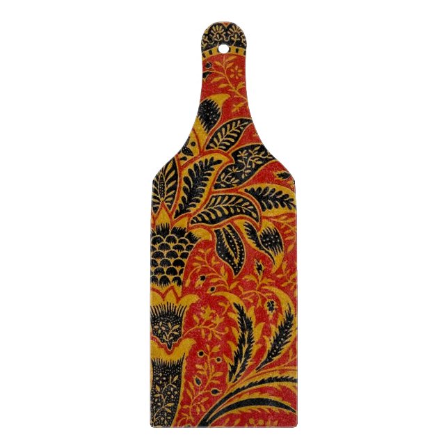 William Morris Indien Röd Blommig Vintage Klassike (Framsidan)