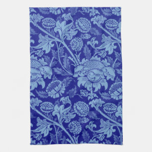 William Morris - Indigo Blue Wey Fabric Kökshandduk