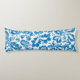 William Morris Inspired Blue Botanical Kroppskudde