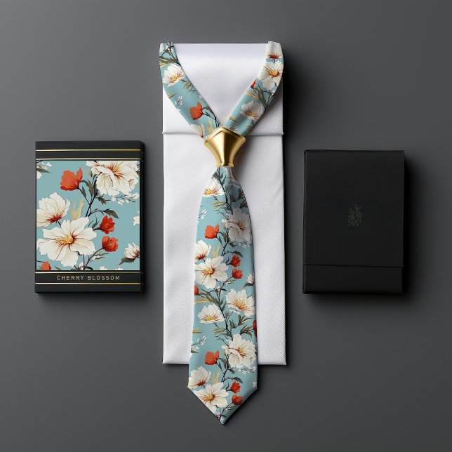 William Morris-Inspired Cherry Blommar Blommigt Slips (Skapare uppladdad)