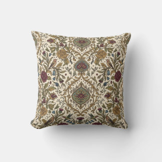 William Morris Inspirerad Arts and Crafts Blommig Kudde