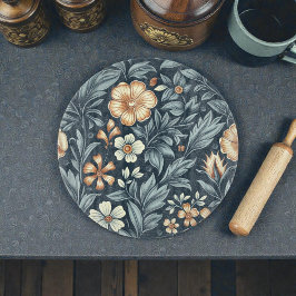 William Morris inspirerad botanisk stilmönster