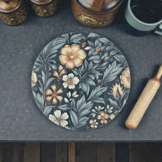 William Morris inspirerad botanisk stilmönster