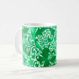 William Morris Iris och Lily, Jade Grönt Kaffemugg