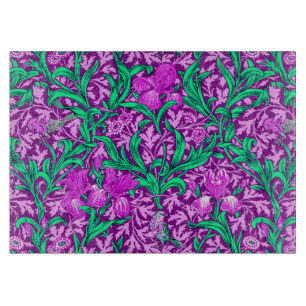 William Morris Irises, Amethyst Lila
