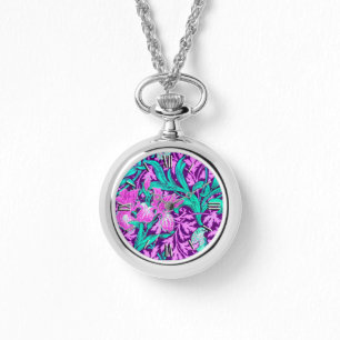 William Morris Irises, Amethyst Lila Armbandsur