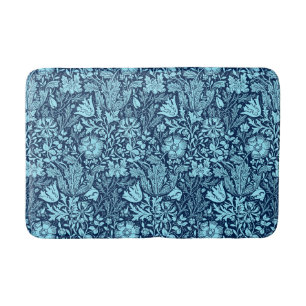 William Morris Jacobean Blommigt - Indigo Blue Badrumsmatta