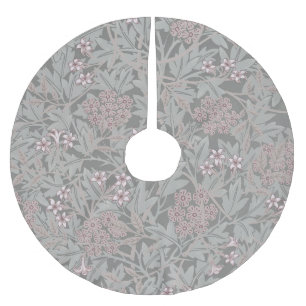 William Morris Jasmin Blommönster Julgransmatta Borstad Polyester