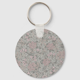 William Morris Jasmin Blommönster Nyckelring