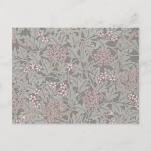 William Morris Jasmin Blommönster Vykort