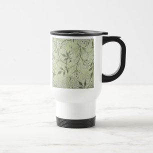 William Morris Jasmin Botanisk Vintage Antik Resemugg