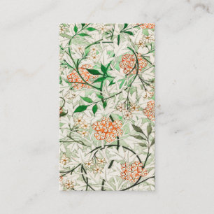 William Morris Jasmin Visitkort