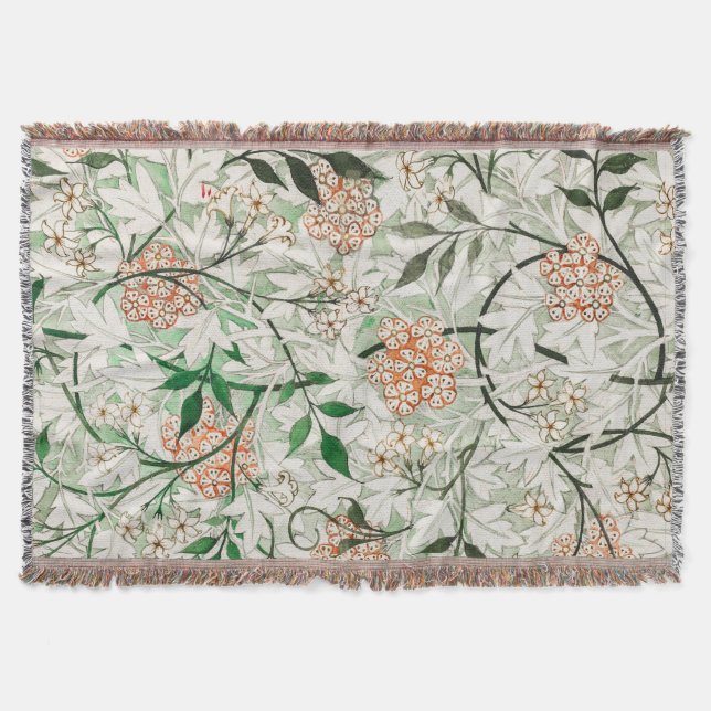 William Morris Jasminblomma Filt (Framsidan)