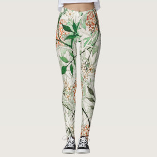 William Morris Jasminblomma Leggings