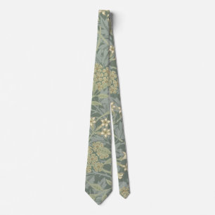 William Morris Jasmine Blue Grönt Botanical Art Slips
