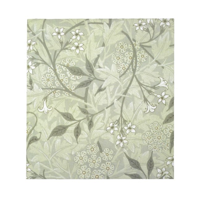 William Morris Jasmine Botanical Anteckningsblock (Framsida)